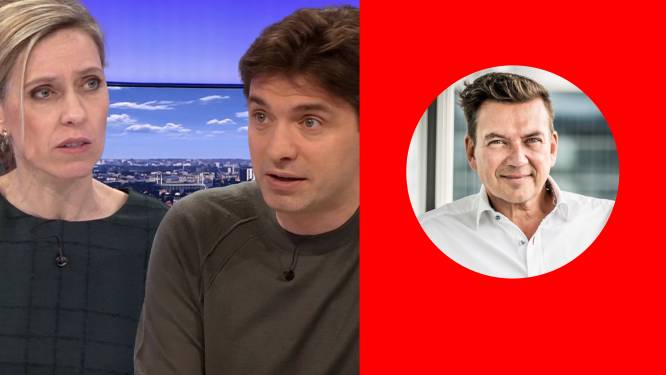 COLUMN. Gisteren zaten Annelies Van Herck en Michaël Van Droogenbroeck samen in de VRT-studio. “Vertel ons alles over de inflatie, jij lekker stuk van me”