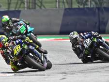 Rossi ontsnapt aan horrorongeluk als motor voor zijn hoofd langs vliegt