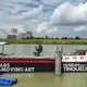 Museumschip kunstenaar Jean Tinguely twee dagen in Amsterdam