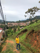 Sebastian Kruis in Barbosa, de geboorteplaats van zijn Colombiaanse moeder.