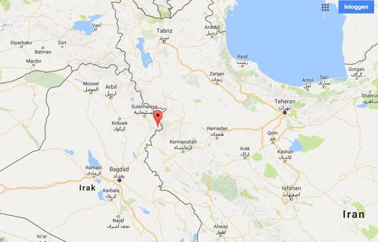 De schok deed zich voor op 32 kilometer ten zuidzuidwesten van de stad Halabaja in Iraaks Koerdistan.