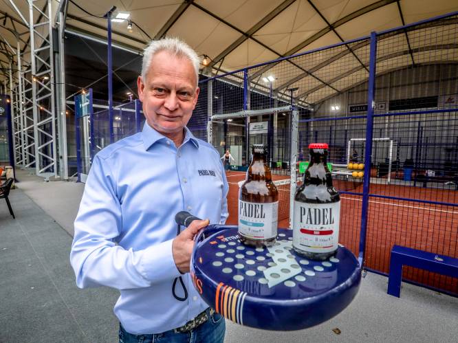 Kelner Bart (58) oogst succes met zijn ‘Padel Bier’: “Ideaal om stevige match door te spoelen”