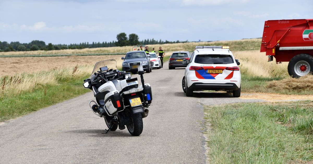 Gewonde bij ongeval bij Lewedorp.