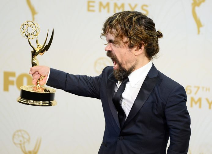 Peter Dinklage won een Emmy voor zijn werk in Game of Thrones.