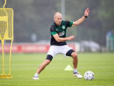 Robben volop in training bij FC Groningen