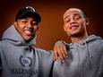 Patrick van Aanholt en Xavi Simons.