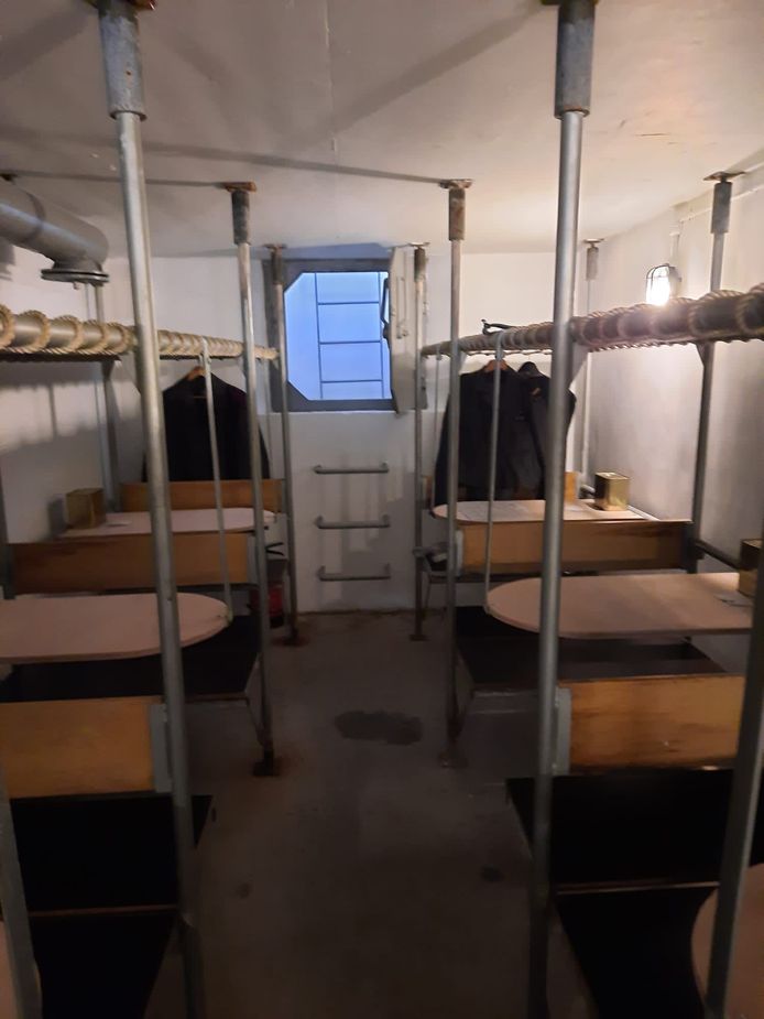 Zo ziet de schuikelder aan de Schiebroekselaan er van binnen uit.