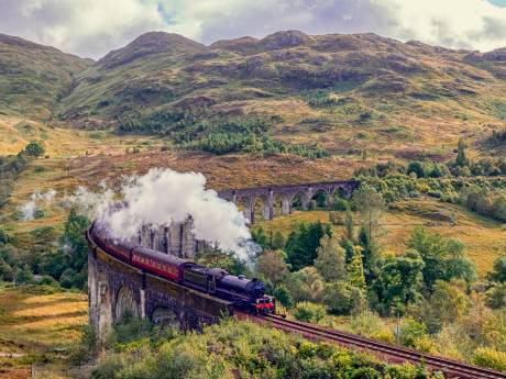 Wereldberoemde Harry Potter-trein in Schotland stilgelegd