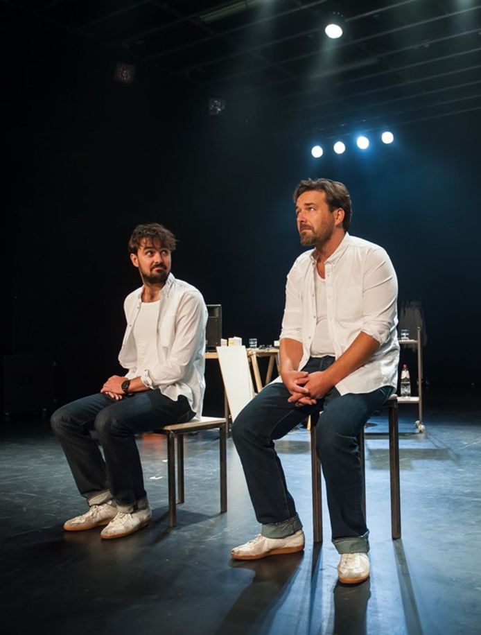 Joris Van den Brande (rechts) en Joris Hessels (links).
