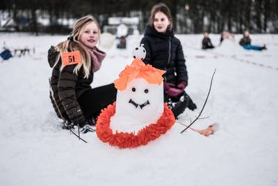 Wie wint de Terborgse Sneeuwpopwedstrijd?