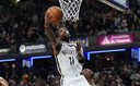 Kyrie Irving is de sterspeler van Brooklyn Nets.
