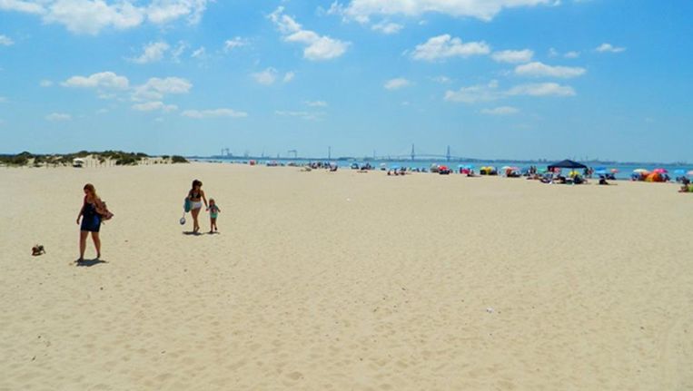 Costa de la Luz, waar het lichaam van het vluchtelingenjongetje werd aangetroffen Beeld rv