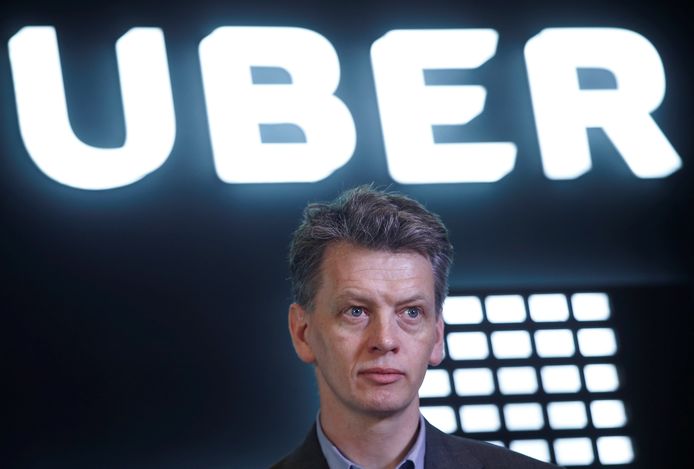 Topman Barney Harford, wereldwijd verantwoordelijk voor het dagelijkse beleid van Uber.
