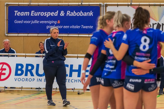 Blijft Team Eurosped uit Vroomshoop hekkensluiter in de eredivisie, dan degradeert de ploeg dit seizoen niet naar de topdivisie.