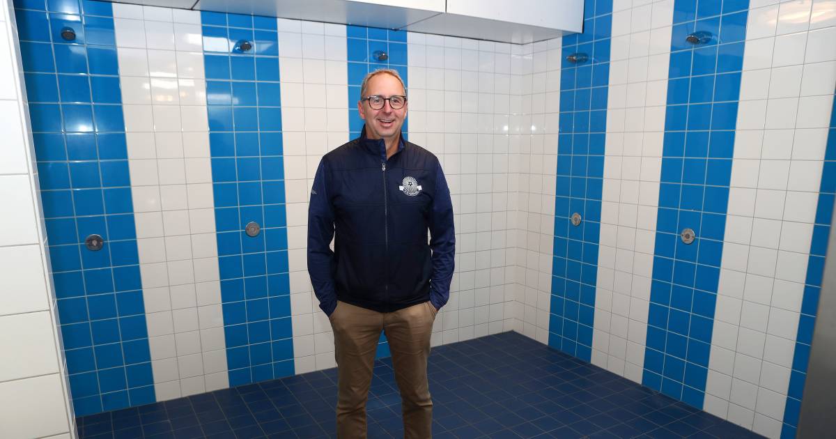 Showering after training is no longer allowed at this football club