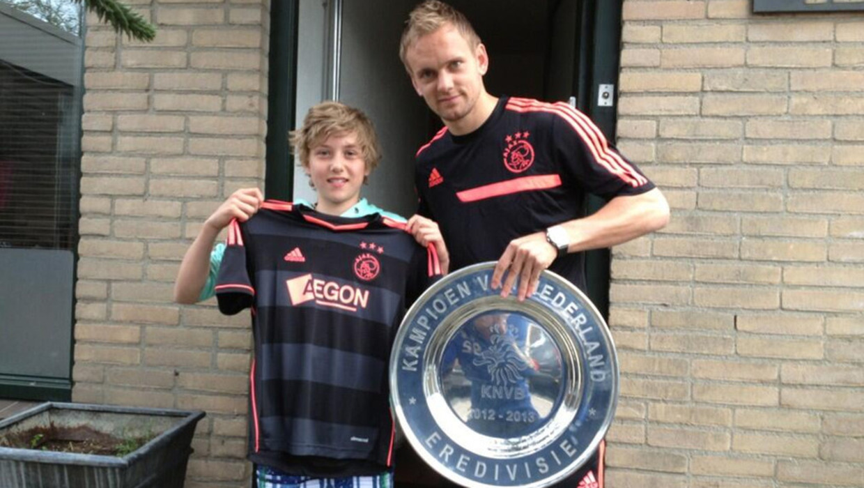 Ajax uit shirt zwart deals