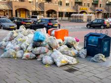 Ondergrondse containers voor plastic zitten in Oss zo vol met restafval dat er niets gerecycled kan worden