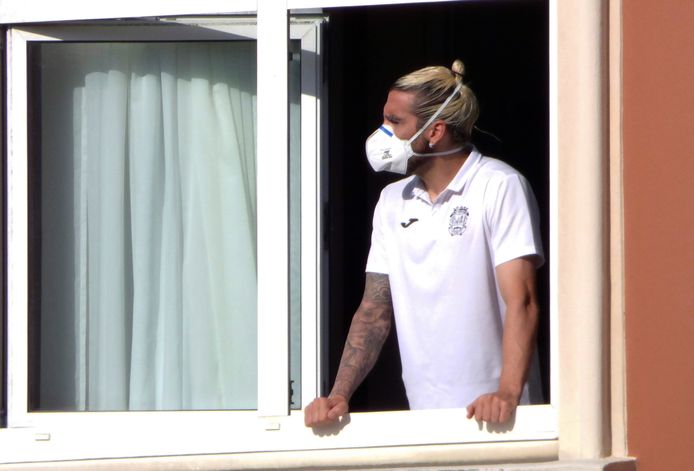 Chico Flores, een van de spelers van Fuenlabrada.