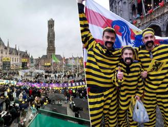 IN BEELD. Zo genoot de massa van eerste start van de Ronde van Vlaanderen in Brugge sinds 2016