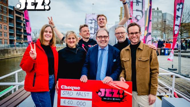 10.000 euro van de stad Aalst voor JEZ!: “We dragen de jeugd in ons hart”