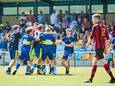 Lochem had zondag reden tot juichen. In de eerste ronde van de nacompetitie werd Rood Zwart met 4-1 verslagen.