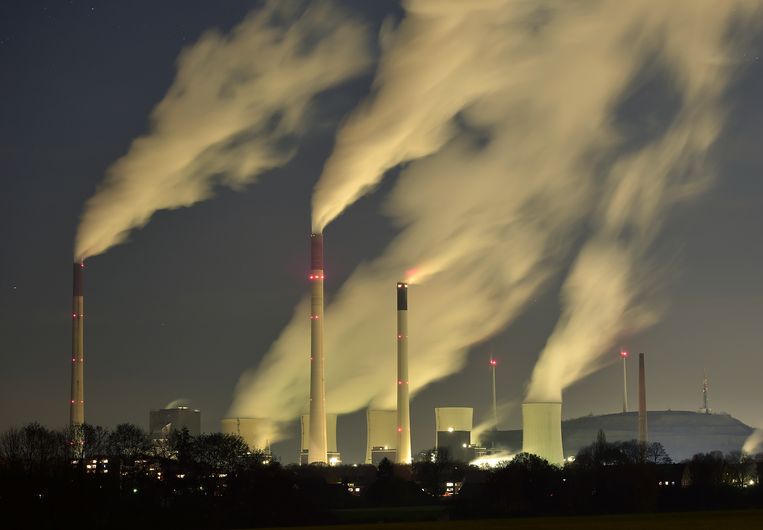 Om in 2050 de uitstoot terug te brengen tot nul, zouden de klimaatinvesteringen 25 procent moeten uitmaken van de totale investeringen. Beeld AP