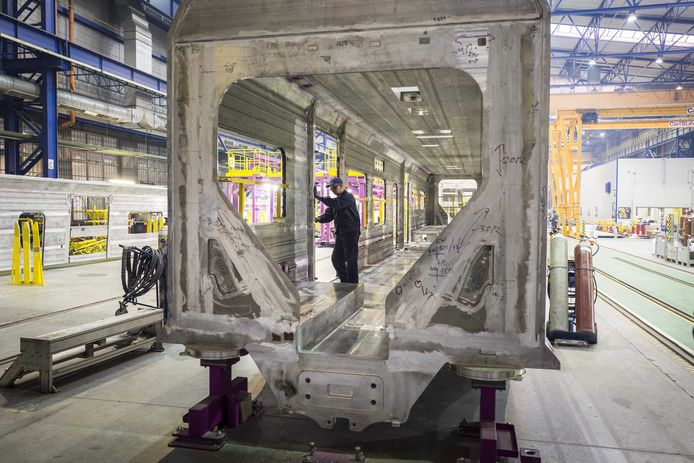 De fabriek van Alstom in het Poolse Katowice.