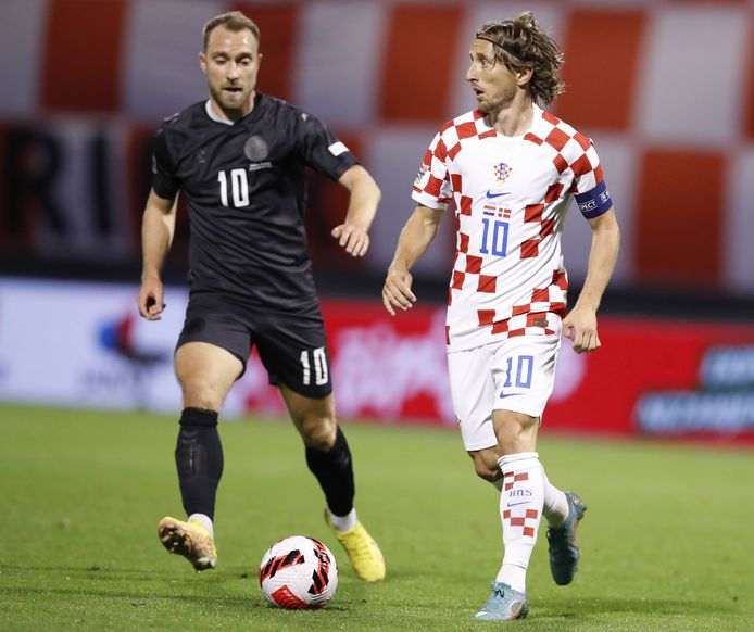 Luka Modric e Christian Eriksen.