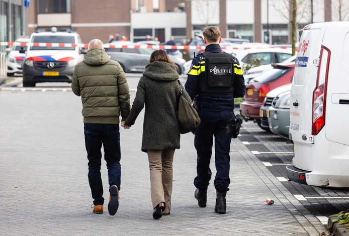 Er waren veel getuigen van het schietdrama.