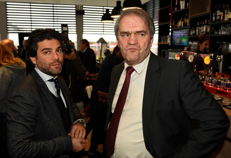 Ex-bondsvoorzitter Mehdi Bayat en Pro League-CEO Pierre François gingen de afgelopen maanden discreet langs bij partijvoorzitters om te lobbyen tegen hervormingen. Beeld Photo News