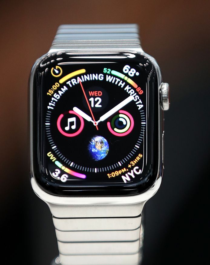 De nieuwe Apple Watch Series 4.