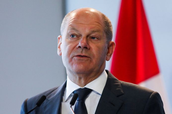 De Duitse bondskanselier Olaf Scholz.