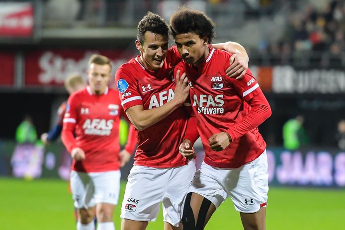 Oussama Idrissi en Calvin Stengs.