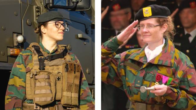 twee Bowling krassen Belgische vrouwelijke militairen krijgen een nieuw uniform. “Nu houden we  onze broek omhoog met een koord” | Mode & Beauty | hln.be