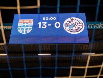 FC Den Bosch wordt op vervelende wijze herinnerd aan historische 13-0 nederlaag in Zwolle