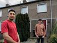 Richard Beij (l) en Martijn Grosfeld wonen samen in een huurhuis aan de Hudsonlaan in Den Bosch.