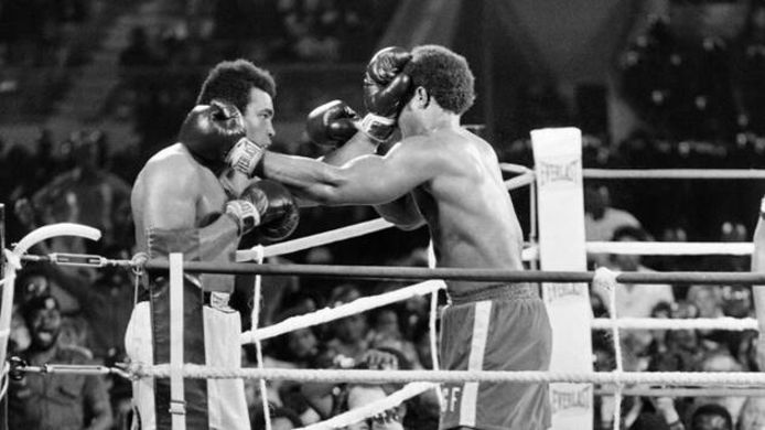 Le combat de Mohamed Ali contre George Foreman.