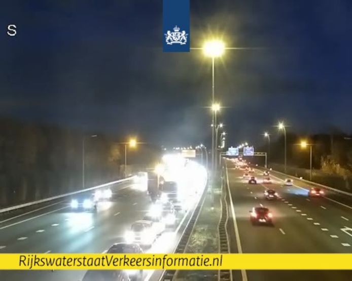 Twee rijstroken dicht op A2 bij Best