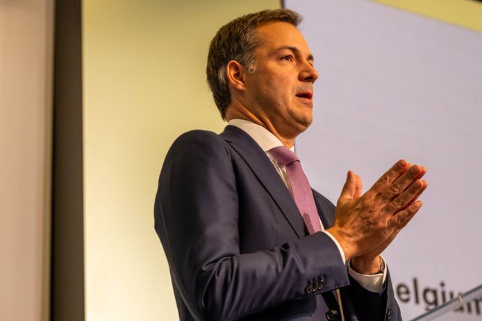 Le Premier ministre Alexander De Croo a pris la parole lundi lors d’un événement consacré à l’industrie pharmaceutique à Bruxelles.