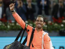 Rafael Nadal uitgeschakeld bij zijn laatste optreden op masterstoernooi in Madrid