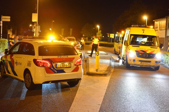 Ongeluk met scooter in Etten-Leur.