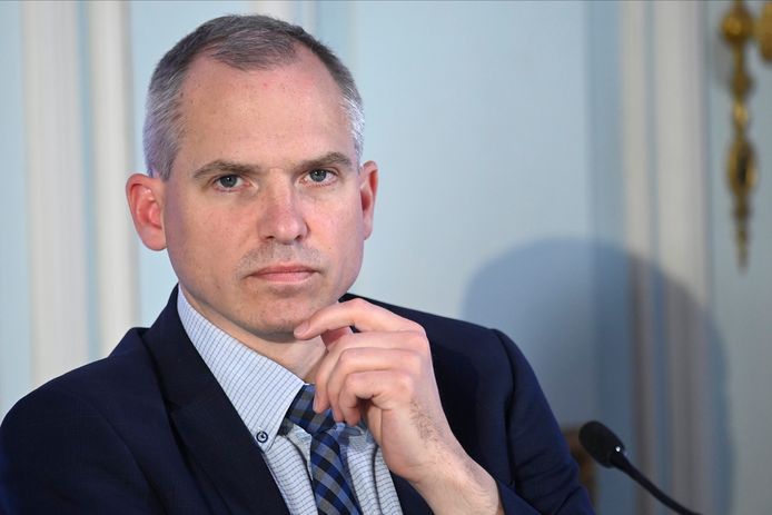 Vlaams minister van Financiën Matthias Diependaele (N-VA).