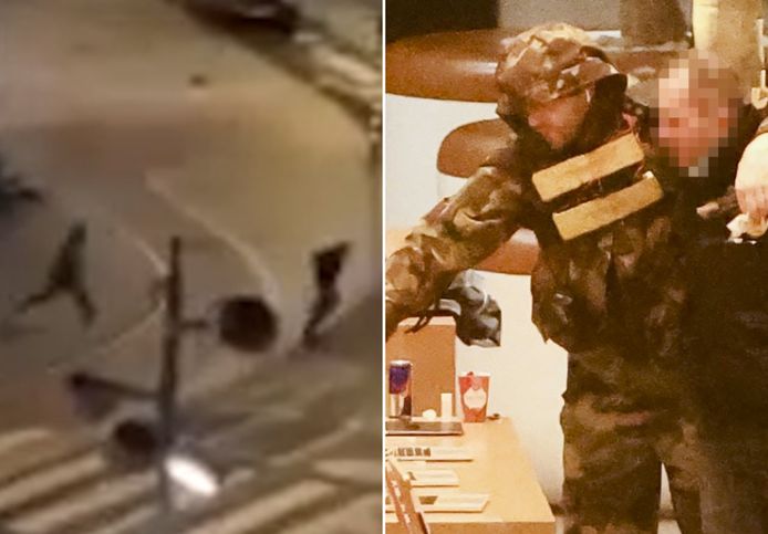 Après plusieurs heures, le dernier otage est parvenu à fuir, pourchassé par le suspect qui a finalement été renversé par un véhicule de police