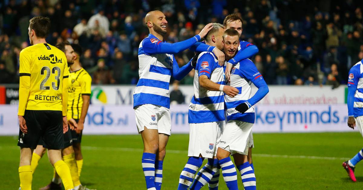 Zege PEC Zwolle na ‘assist van het jaar’, NAC Breda wint mede dankzij