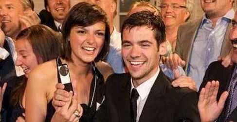 Gaëlle et Claudio, vainqueurs de "Mijn Restaurant".