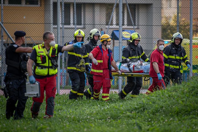 Elf doden bij brand in flatgebouw in Tsjechië