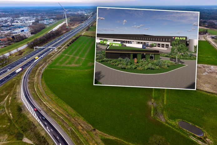 Supermarktketen Plus bouwt een nieuw distributiecentrum op het A1 Bedrijvenpark in Deventer.