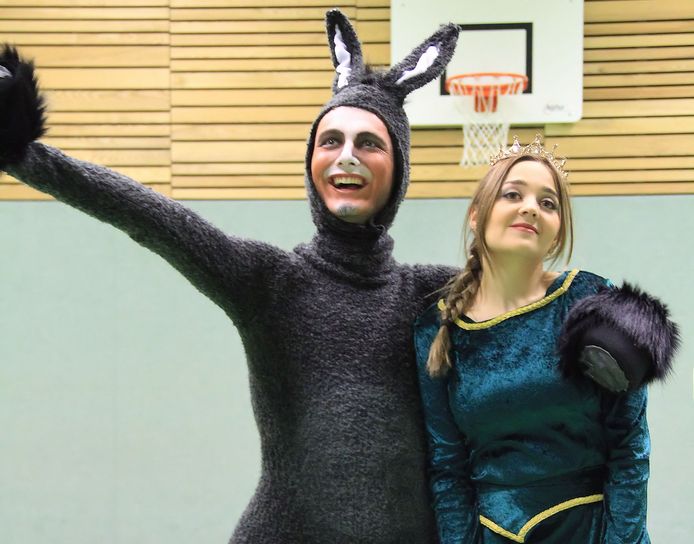 Tim Koeman en Sanne Pronk spelen allebei een hoofdrol in de musical Shrek.