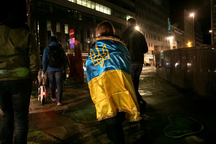 Enschedees model Anastasiya hoopt dat haar vader Oekraïne nog kan