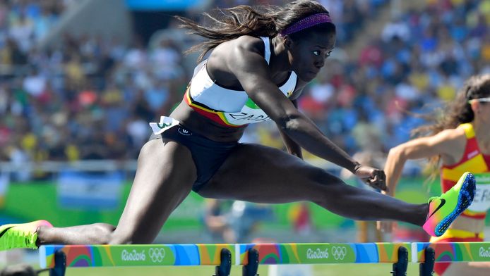 Anne Zagré plaatst zich voor halve finales 100m horden ...